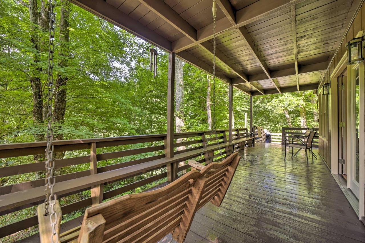 Charming Maggie Valley Getaway With Fire Pit! Exterior foto